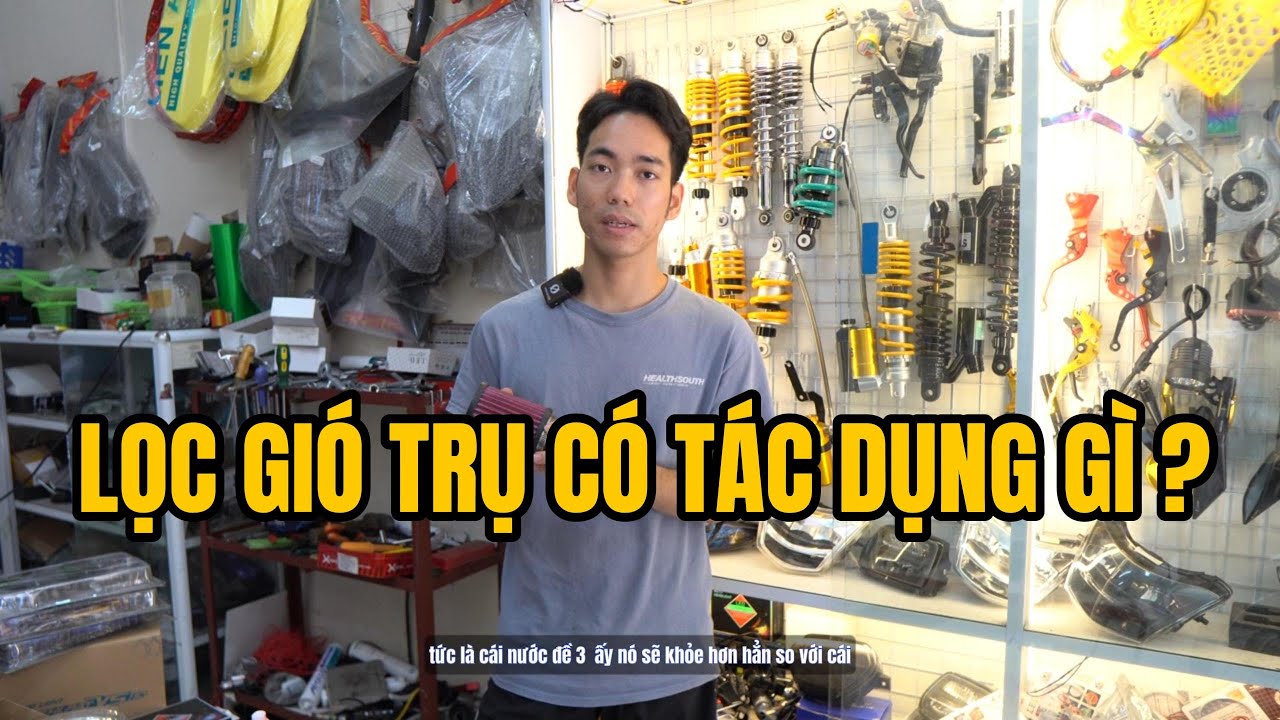 Lọc Gi&oacute; Trụ: C&aacute;ch tăng hiệu suất xe nhưng kh&ocirc;ng muốn chạm m&aacute;y | ĐỒ CHƠI XE 697