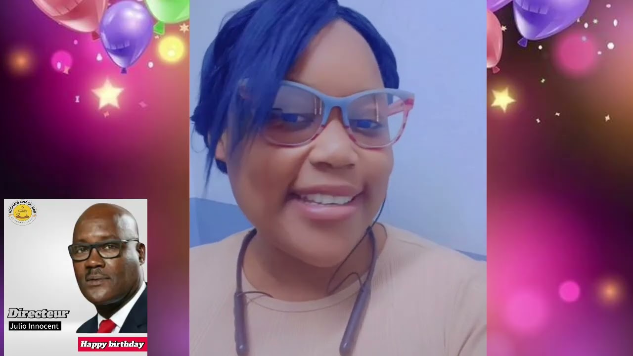 Happy birthday to you directeur Julio Innocent 