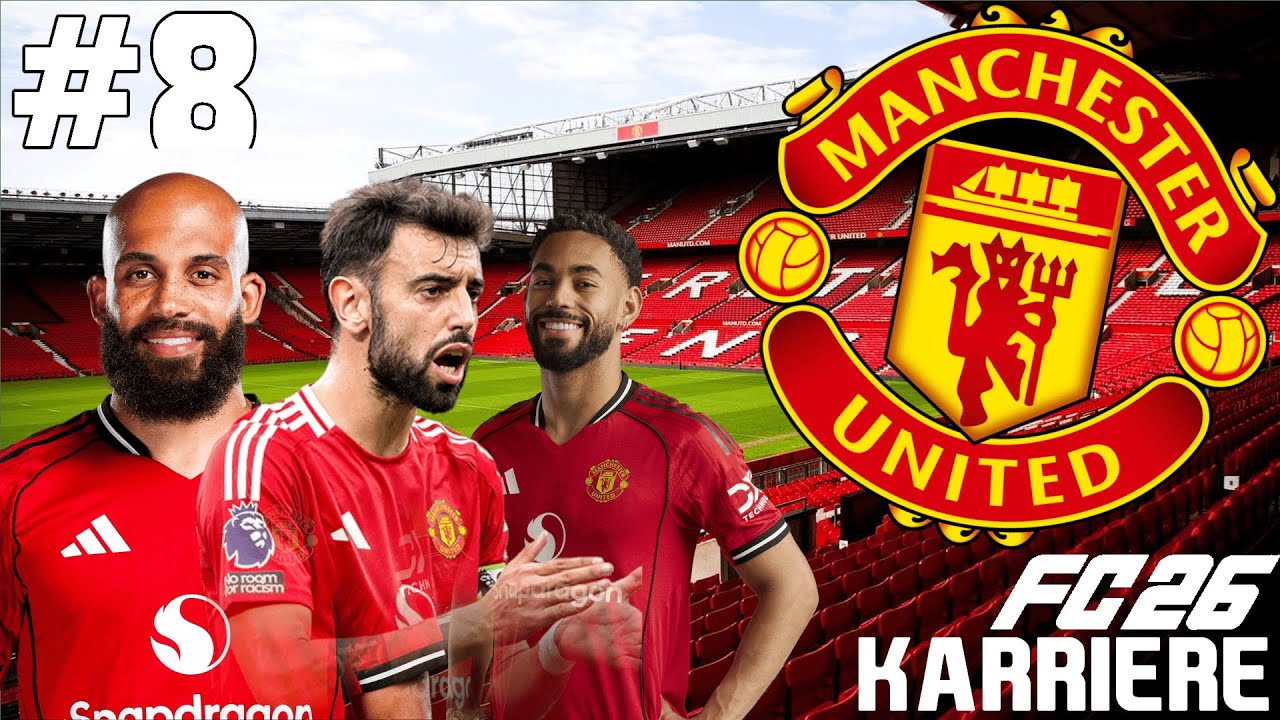 5 GEGENTORE VON ASLLANI!? 🤬 Euro-League-KOLLAPS & STUHL WACKELT?! | EA FC 26: Man United Karriere #8