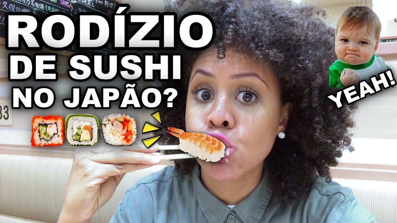 COMENDO SUSHI AGORA TEM RODÍZIO + NOVIDADES!!!