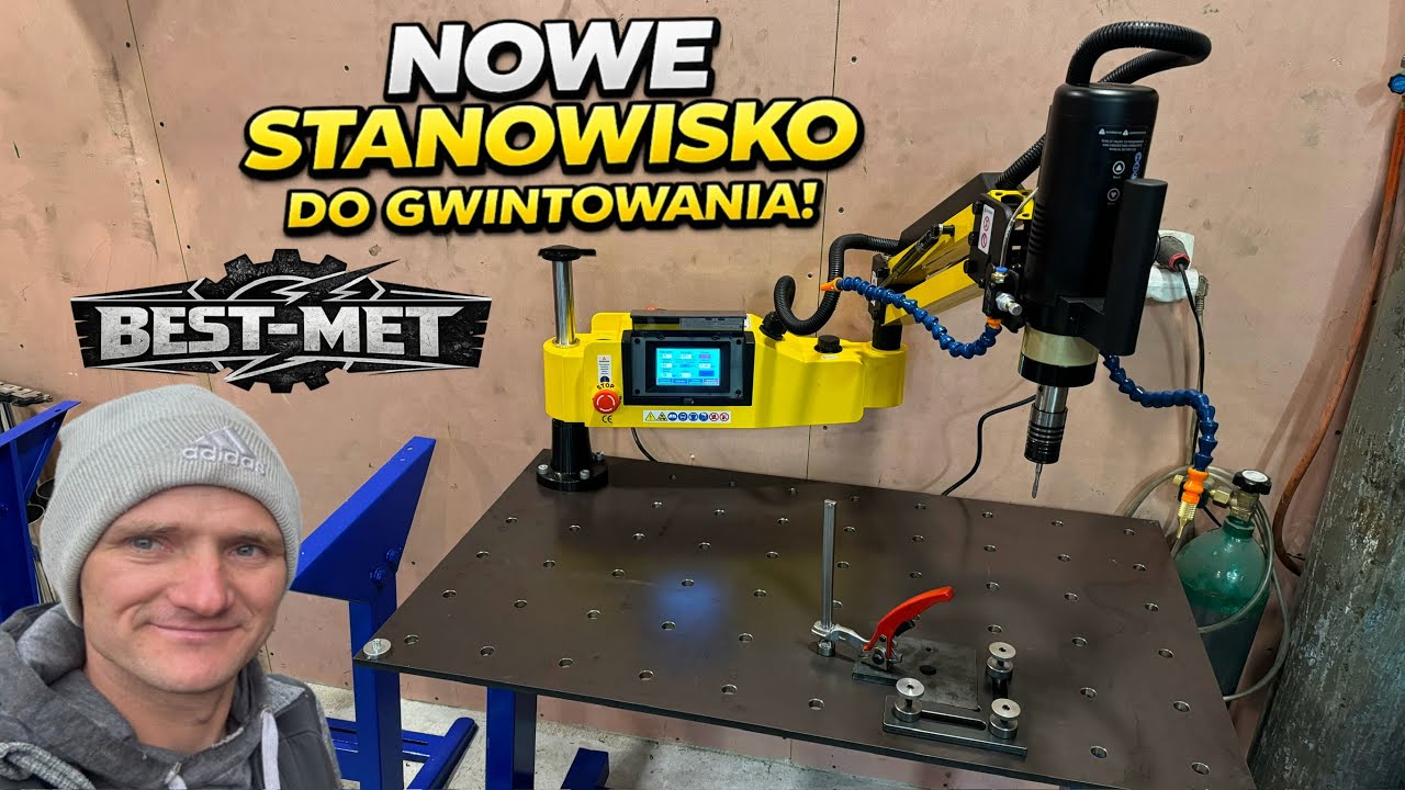 NOWE STANOWISKO DO PRACY- MASZYNA KT&Oacute;RA PRZYŚPIESZY PRODUKCJĘ - BEST MET SIĘ ROZWIJA