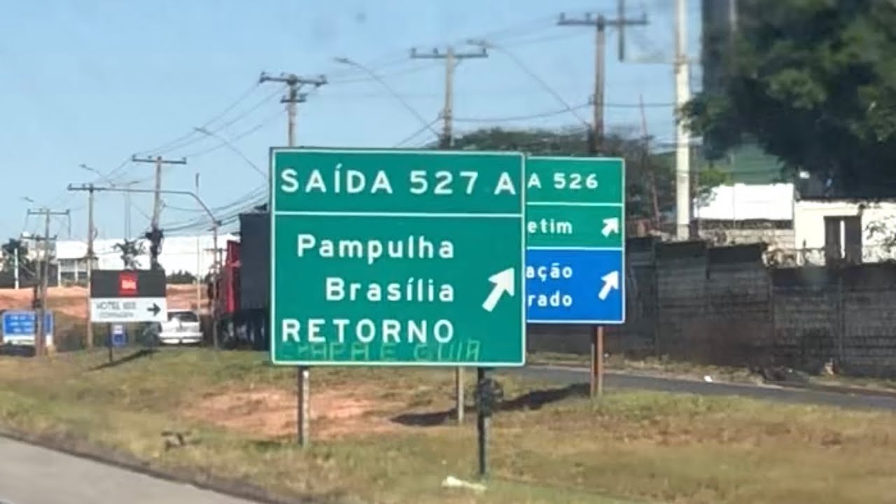 Chegando em Belo Horizonte pela BR 040