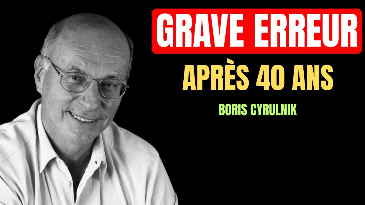 40, 50 ans et lucide : pourquoi choisir la solitude peut être un acte de sagesse - Boris Cyrulnik