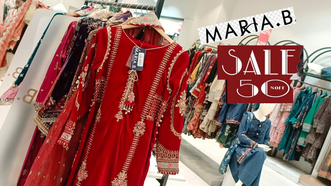 Maria B Winter Saale Start 50% Off ||maria b sale today ||Maria New Beautiful Velvet Collection 2025