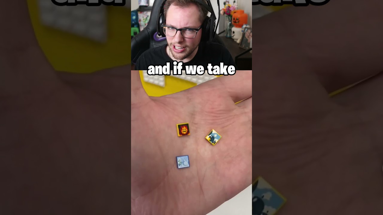 did you know about these LEGO question mark block painting easter eggs?