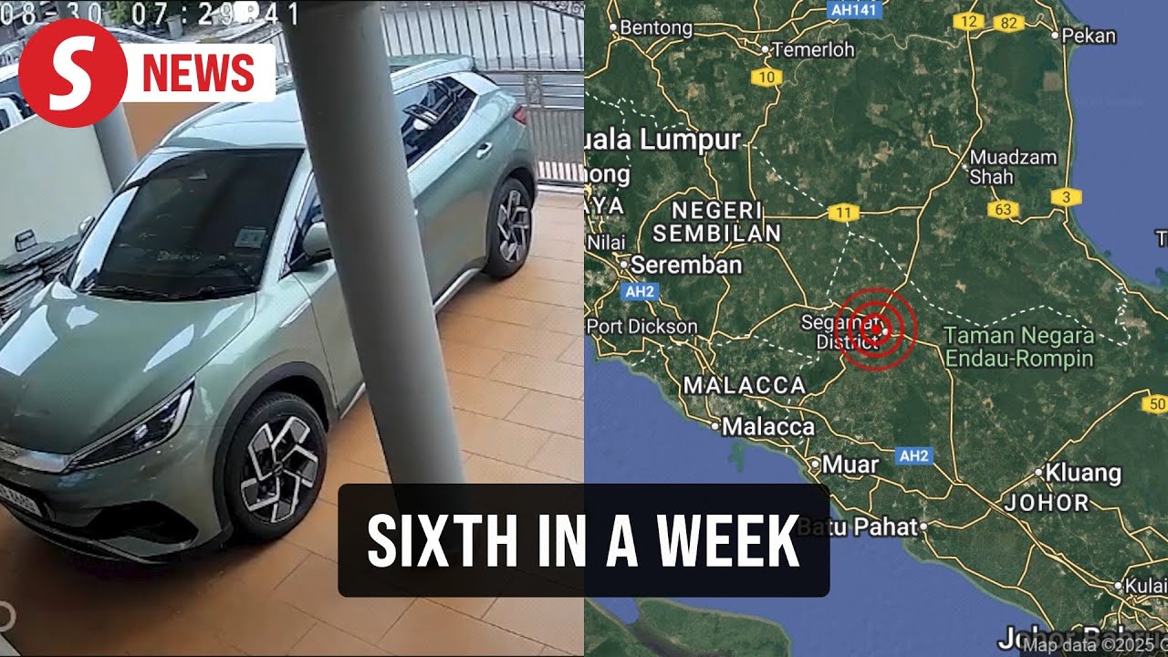 Segamat hit by new mild tremor