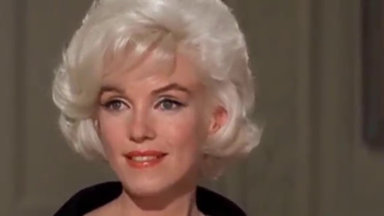 MARILYN MONROE ONLY -  Sweet Valentine -  Her Last movie scenes in COLOR