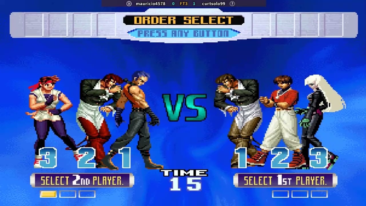 KOF 10th Unique - Online Match #6