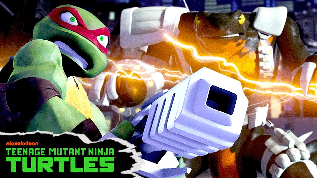 Ninja Turtles BATTLE an Evil Newt! ⚡️ | 