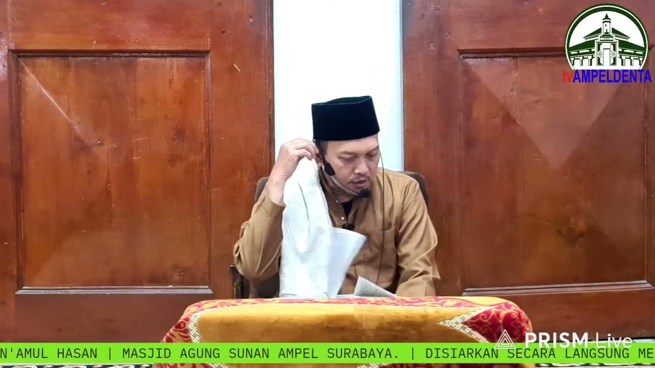 GUS IN'AMUL HASAN. BIDAYATUL HIDAYAH. MASJID AGUNG SUNAN AMPEL SURABAYA. 10 SEPTEMBER 2025M.