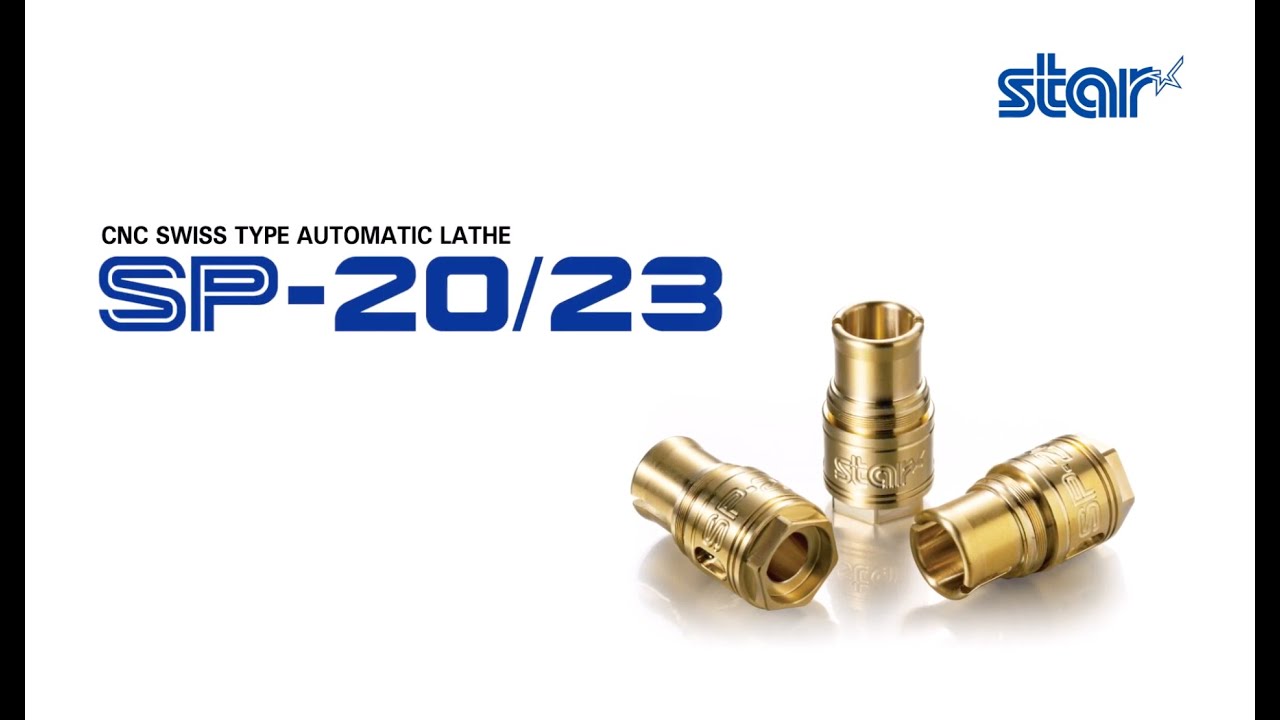 Star GB | SP-23 CNC Sliding Head Lathe Demonstration