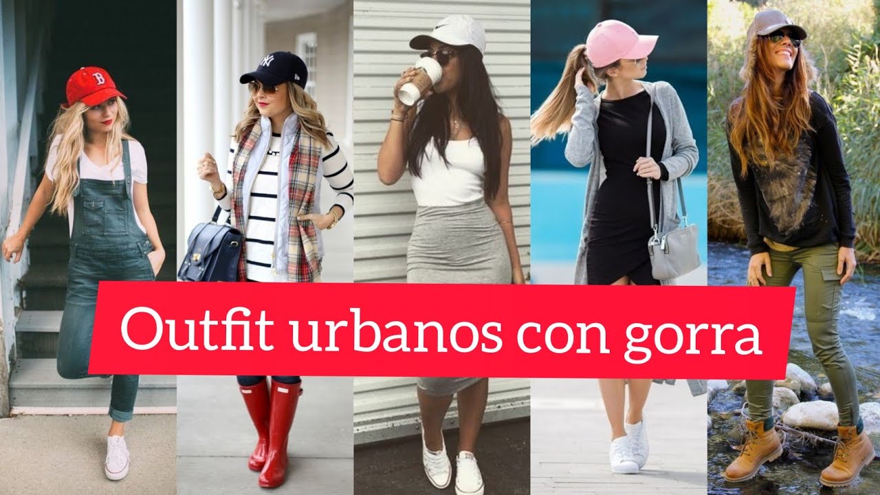 Como acertar outfit urbano con gorra 🧢- look casual y juvenil