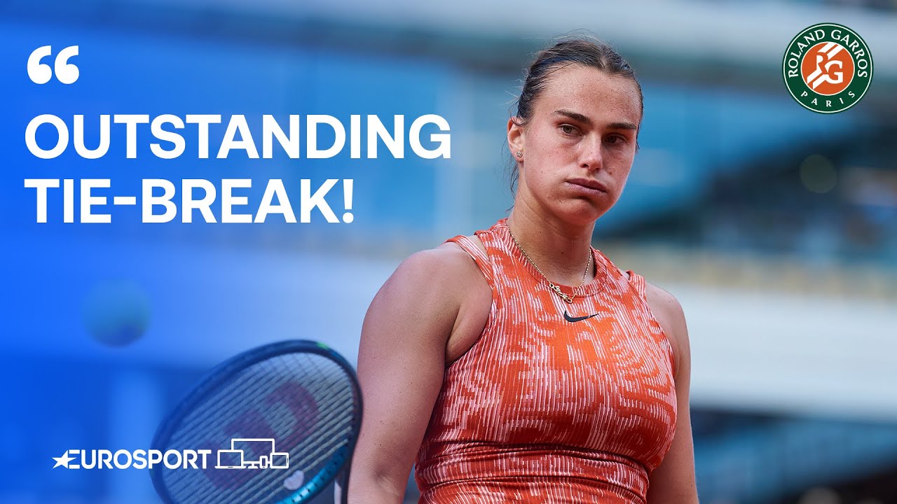 FULL TIE-BREAK between Mirra Andreeva & Aryna Sabalenka 🤯 | 2024 French Open Highlights 🇫🇷