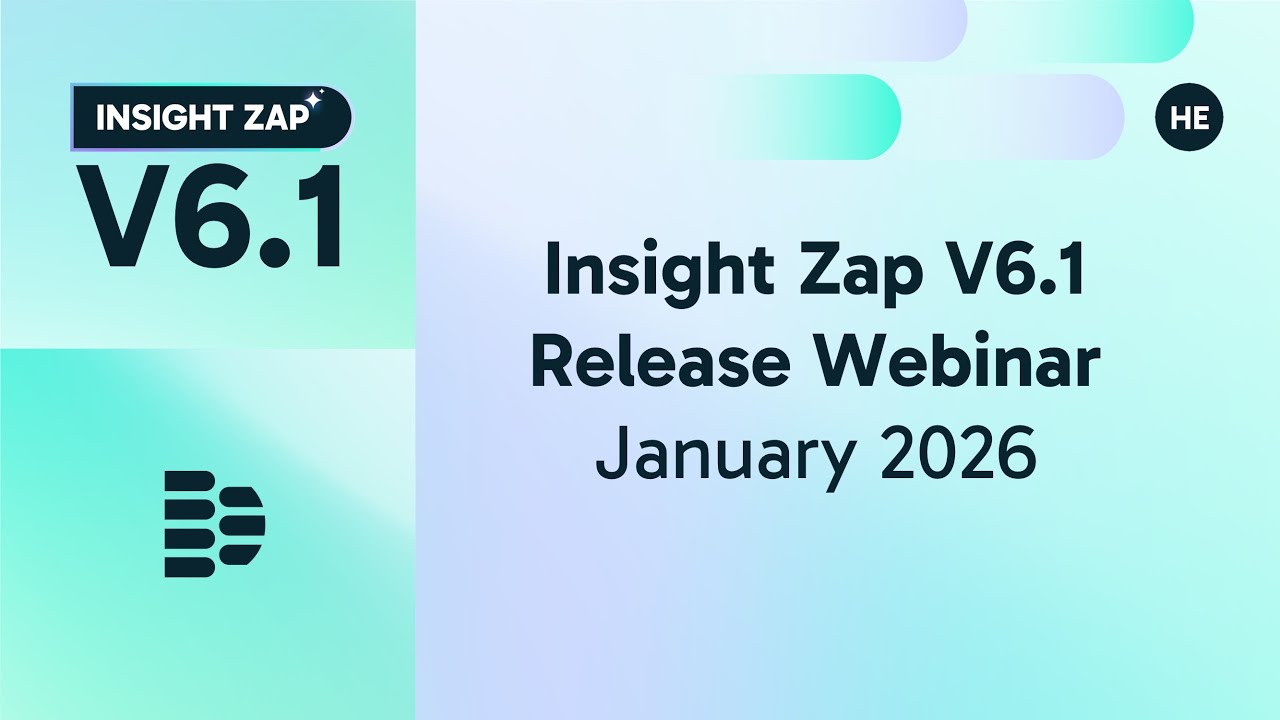 Insight Zap Version 6.1 - Release Webinar - January 2026 (Hebrew)