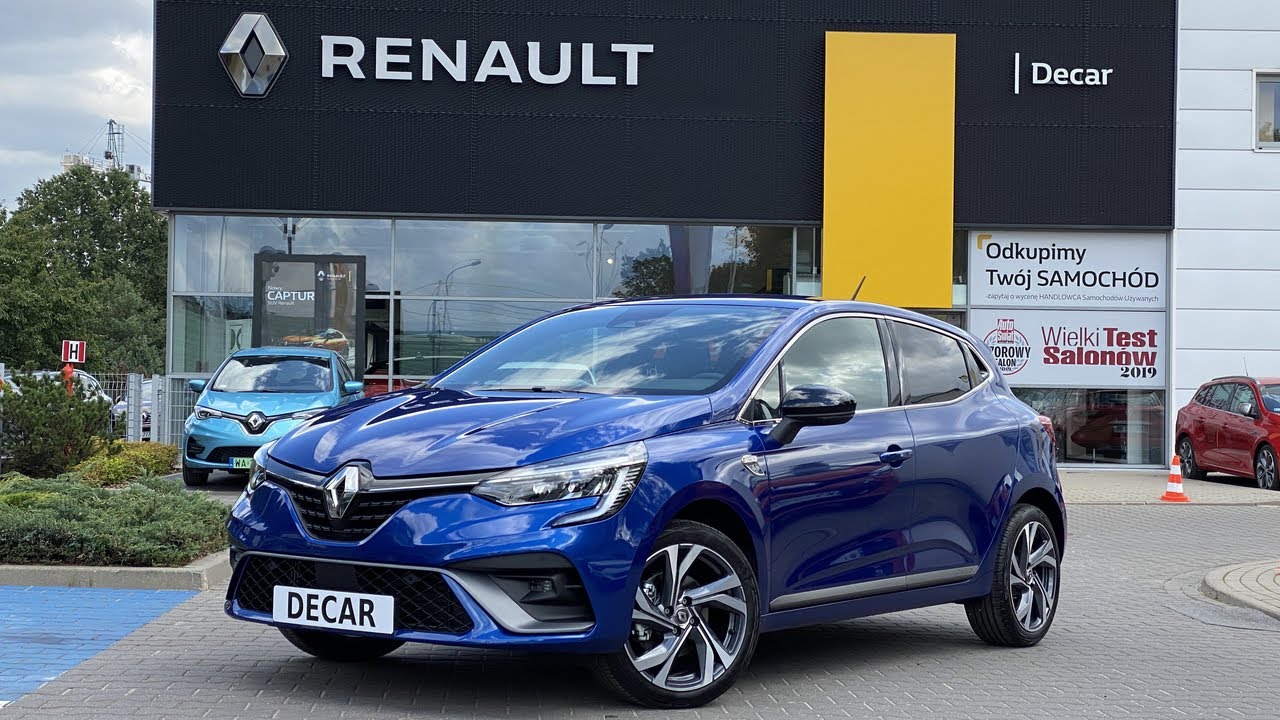 DECAR - CLIO RS LINE NIEBIESKI IRON