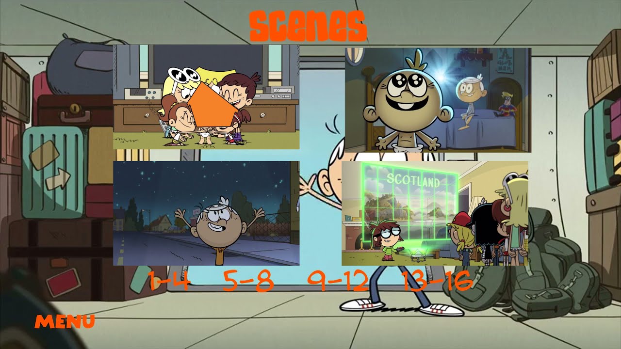 The Loud House Movie - DVD Menu Walkthrough (FANMADE)