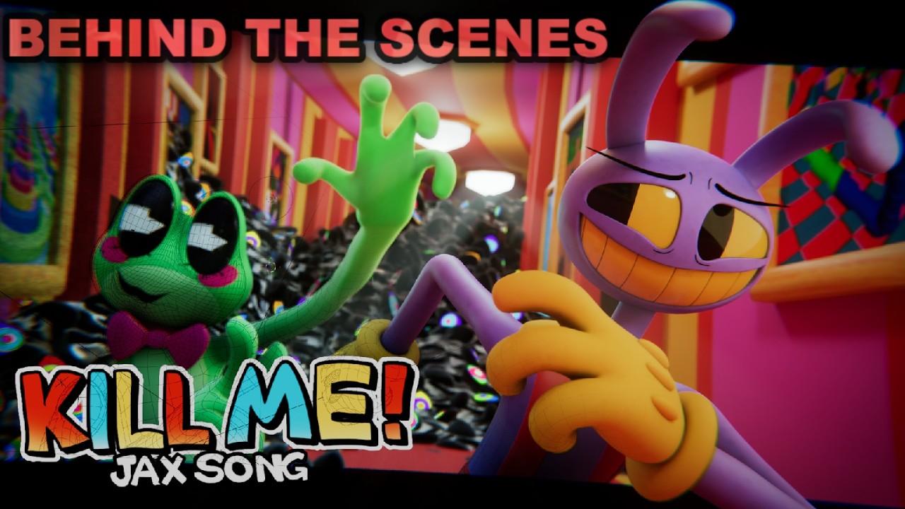 Kill Me! Jax Song BEHIND THE SCENES!! ( TADC EPISODE 7 SONG)