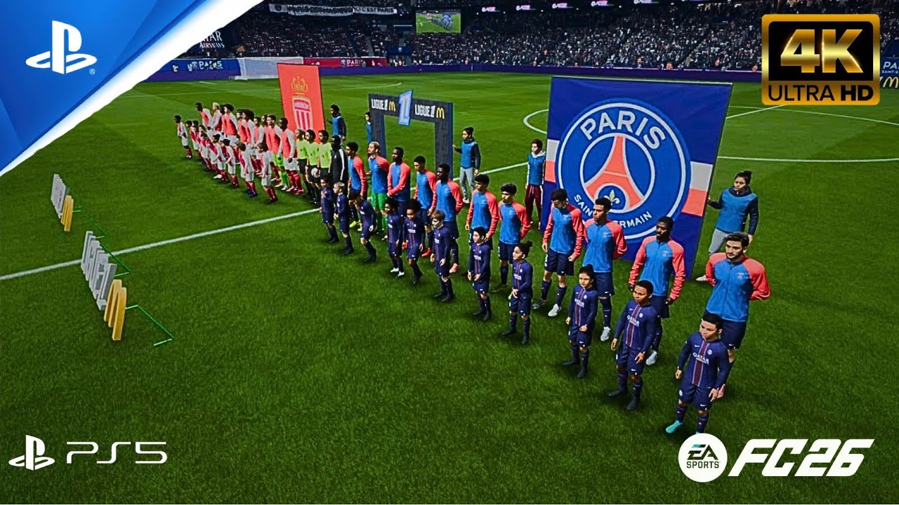 PSG vs Mónaco previo al partido en FC26