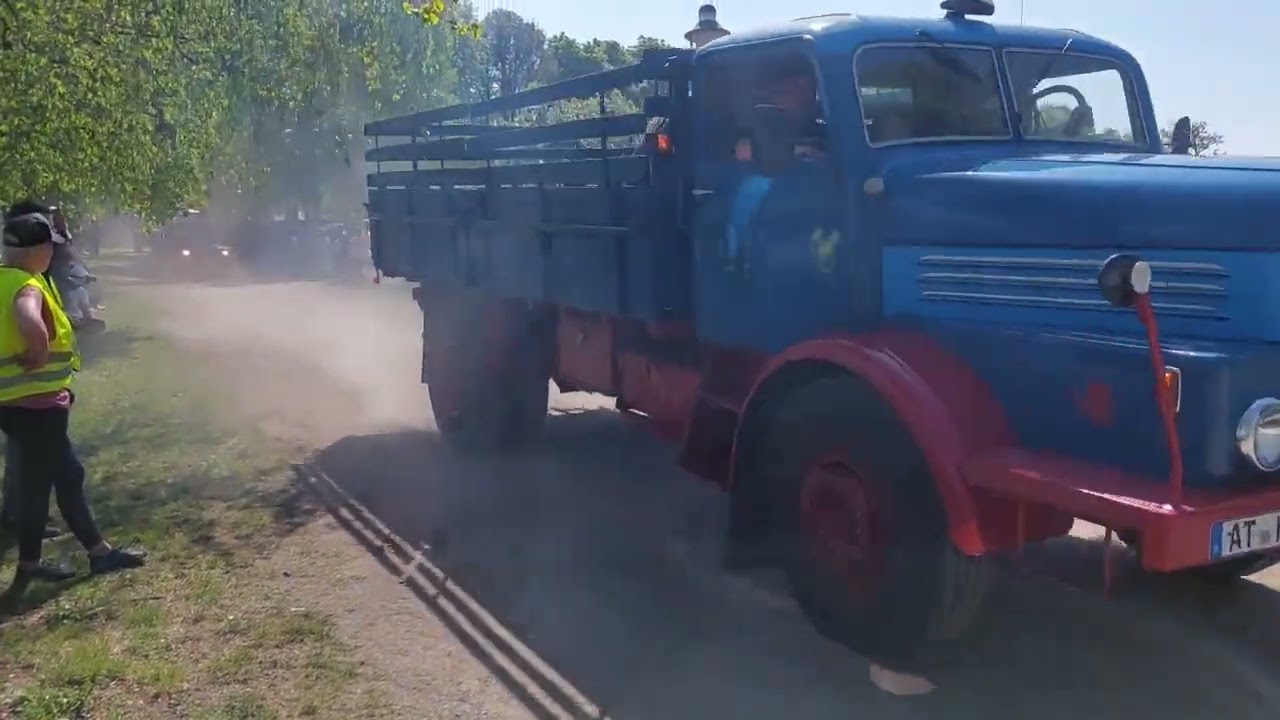 Oldtimertreffen Altentreptow 2025 die Ausfahrt 🚜🚛🚗🏍