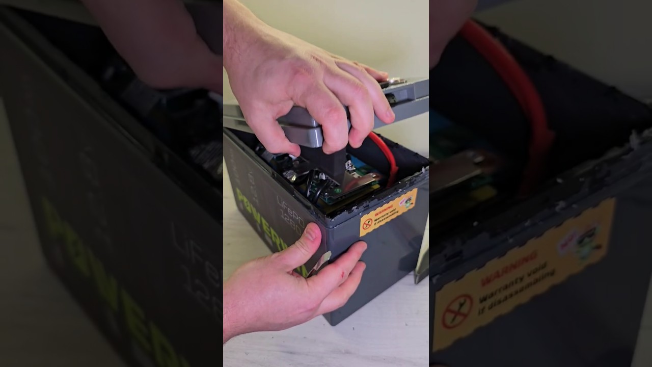 Як розібрати Lifepo4 акумулятор? POWERWIN BT100 #battery #lifepo4 #lifepo4battery