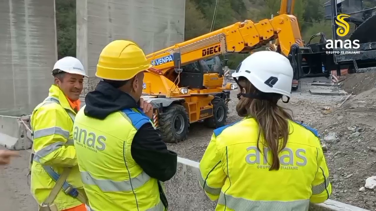 Cantieri sulle strade dell'Umbria. Il video dei lavori Anas