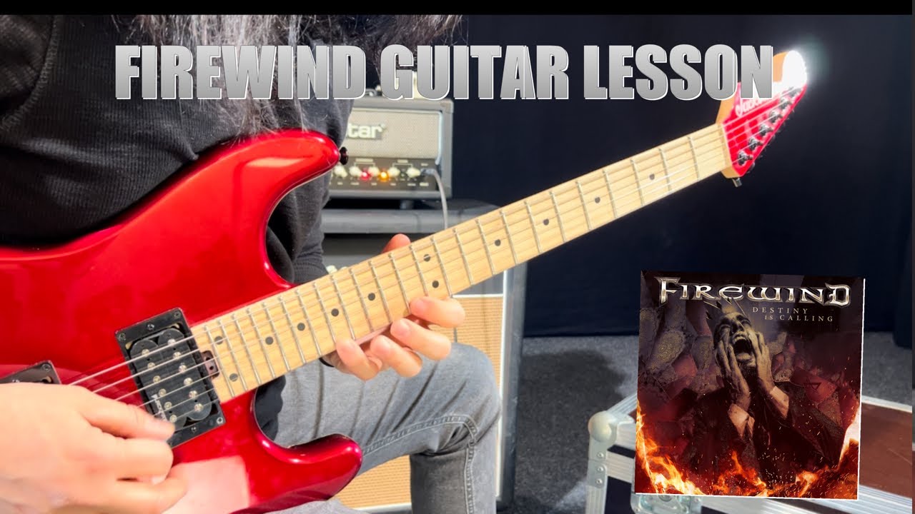 Guitar lesson: how to play &ldquo;Destiny is Calling&rdquo; by Firewind