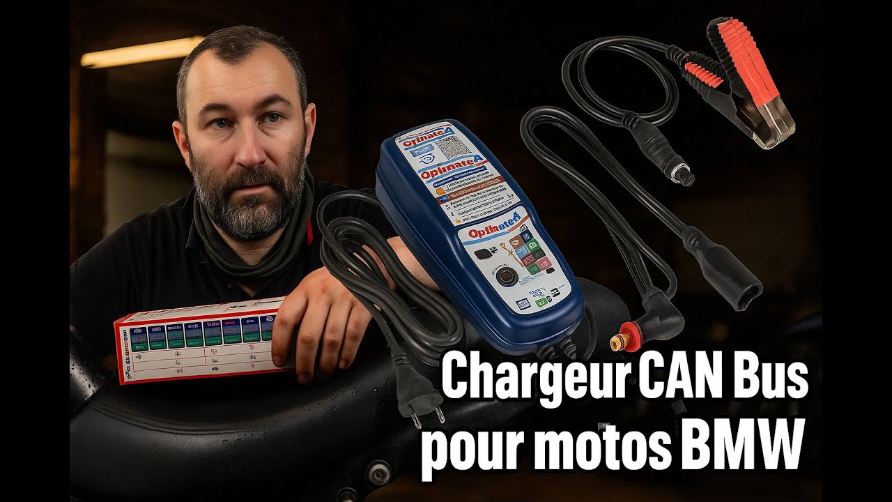Chargeur CAN Bus pour BMW multiplexées sans complexe ( Chargeur OptiMate 4 )