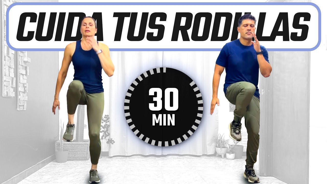 Сжигайте жир, не повреждая колени! | HIIT-тренировка с низкой ударной нагрузкой, 30 мин