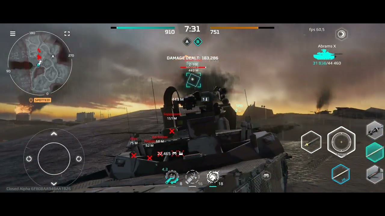 MWT: Tank Battles Abrams X and Abrams M1A1 (Gameplay)