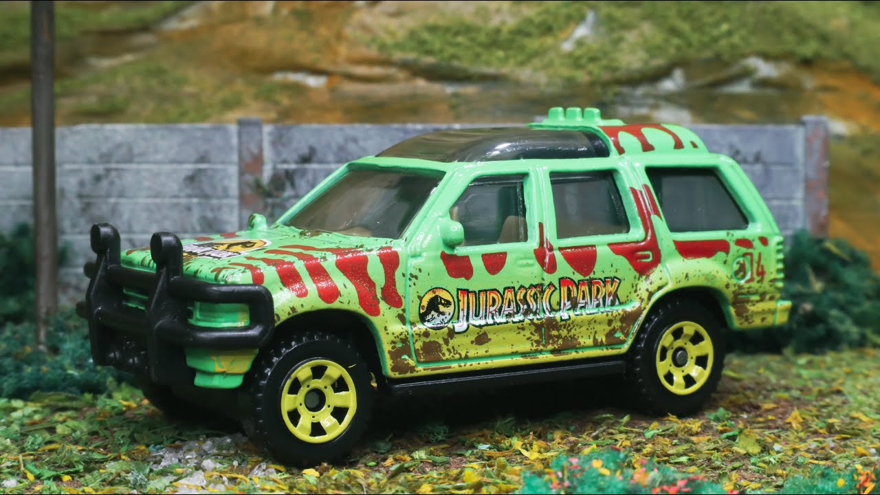 &acute;93 Ford Explorer Jurassic Park | Matchbox | Unboxing
