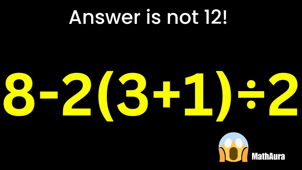 Everyone Says 12… And That’s WRONG ❌ | MathAura