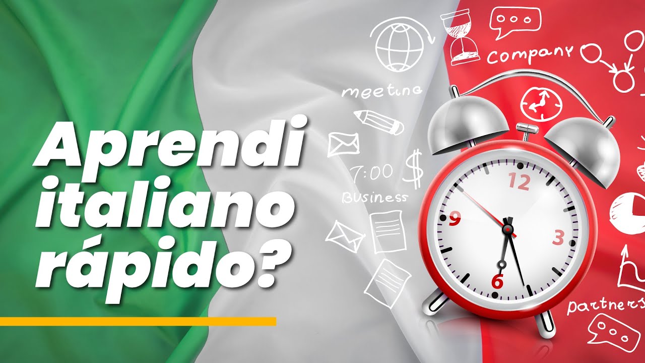 QUANTO TEMPO EU DEMOREI PARA APRENDER ITALIANO?