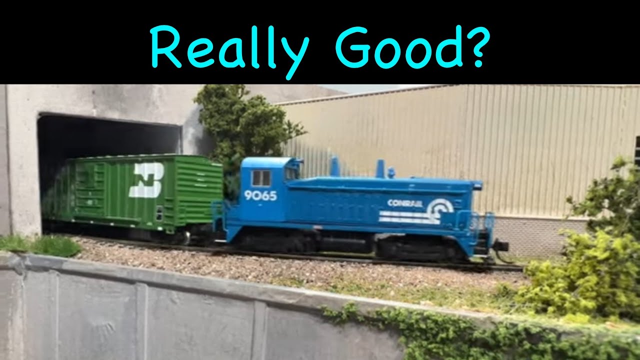 Great Small N Scale Engine: Broadway Limited SW7