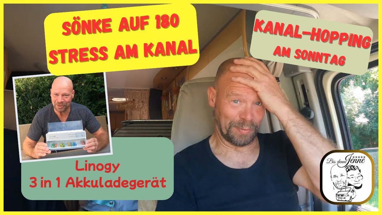 Stress am Kanal - Linogy 3 in 1 Akkuladegerät