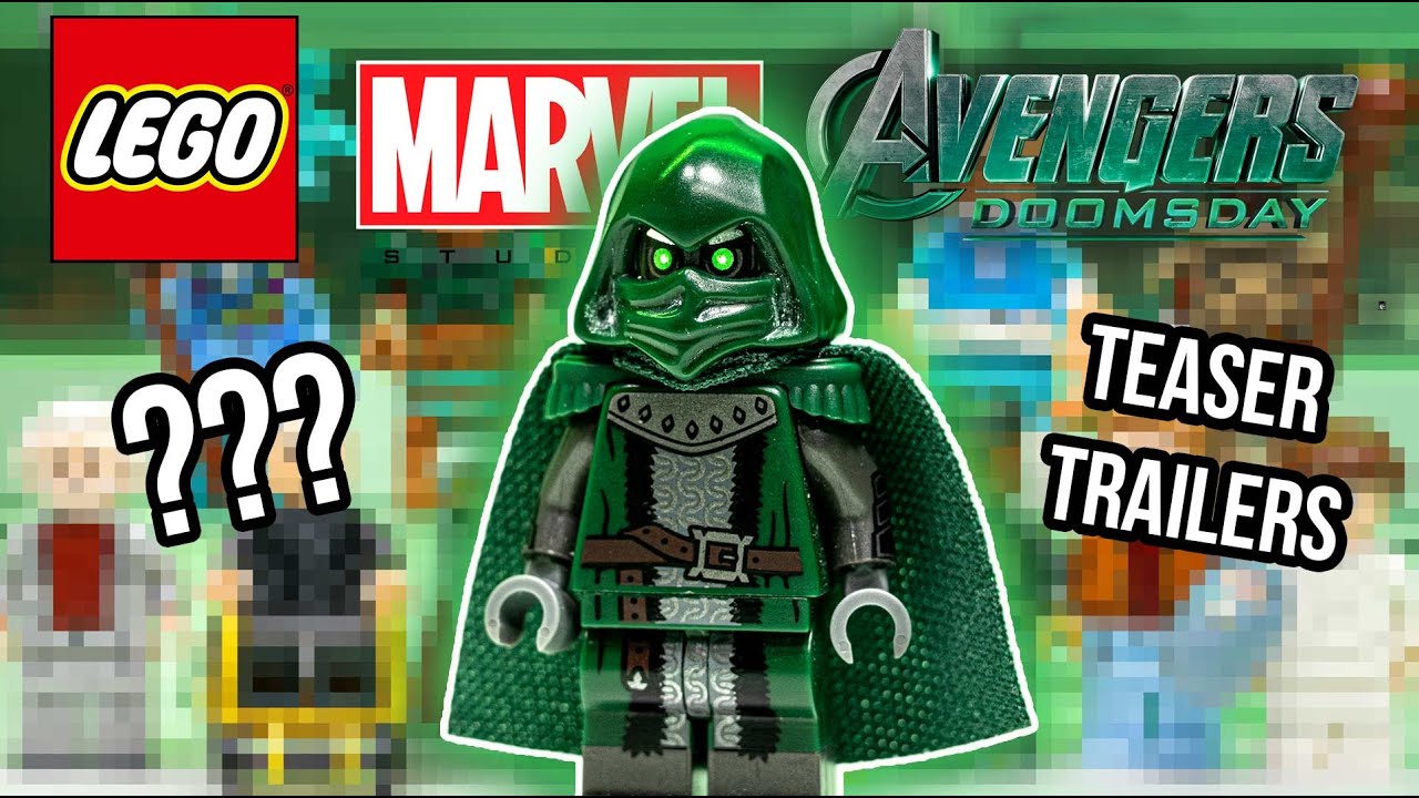 How to Build LEGO Avengers Doomsday Characters! (Teaser Trailers) 🟩💥
