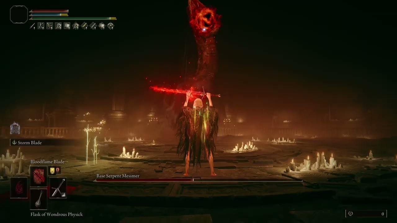 Elden Ring Messmer No Hit Test Vid(Claymore)