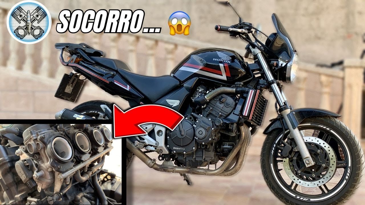 PT1. Honda CBF600 fuga de gasolina en los carburadores