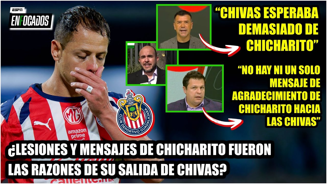 CHIVAS SE EQUIVOC&Oacute; al fichar a CHICHARITO. Nunca entendi&oacute; su rol dentro del Guadalajara | Enfocados