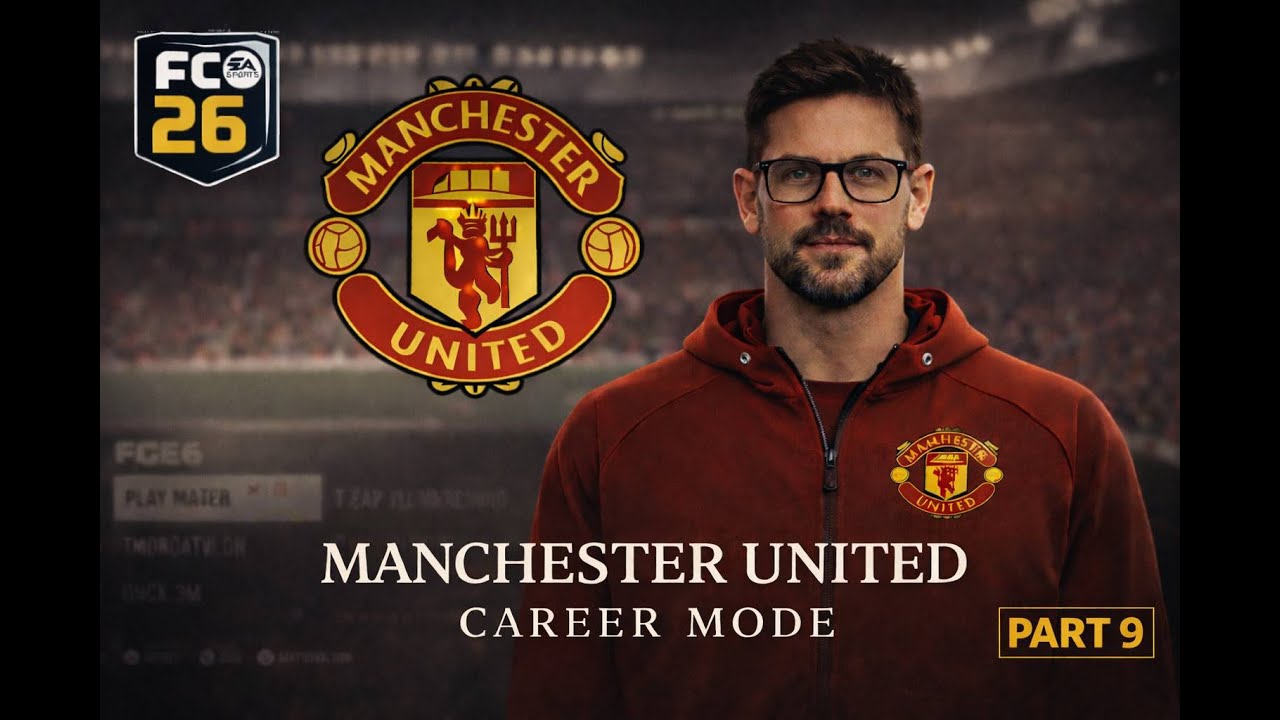 Man United FC26 Career Ep. 9 | City & Liverpool Back-2-Back | Hairdryer ASMR