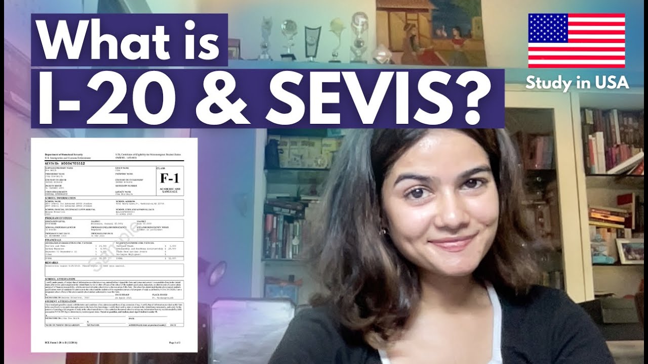 What is I-20 form and SEVIS fee? | Study in USA