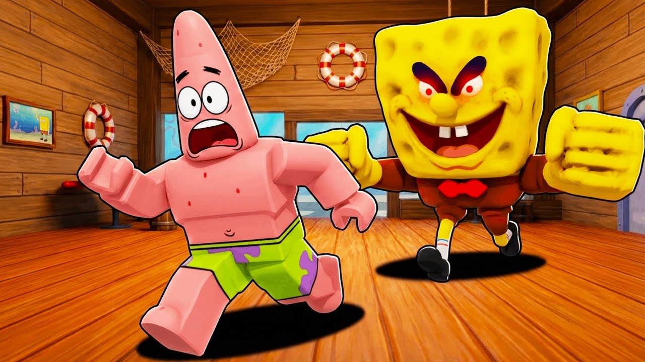 Patrick Plays - The Krusty Krabs Horror