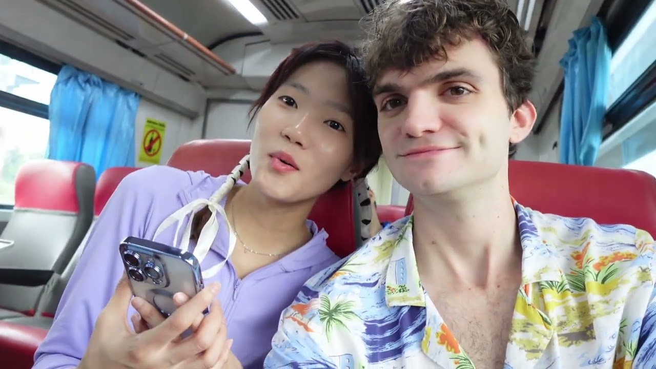 Taking the Express Train from Bangkok to Pattaya