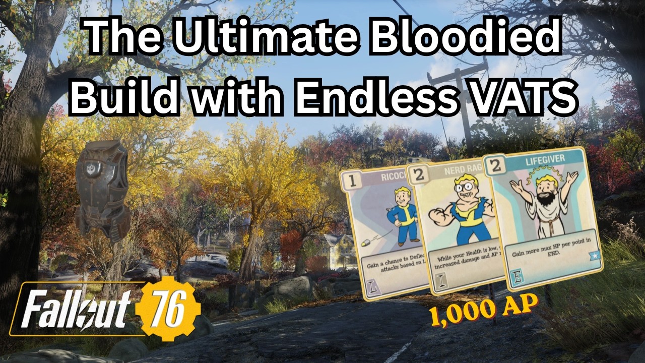 The Ultimate Bloodied Build with Endless VATS in Fallout 76