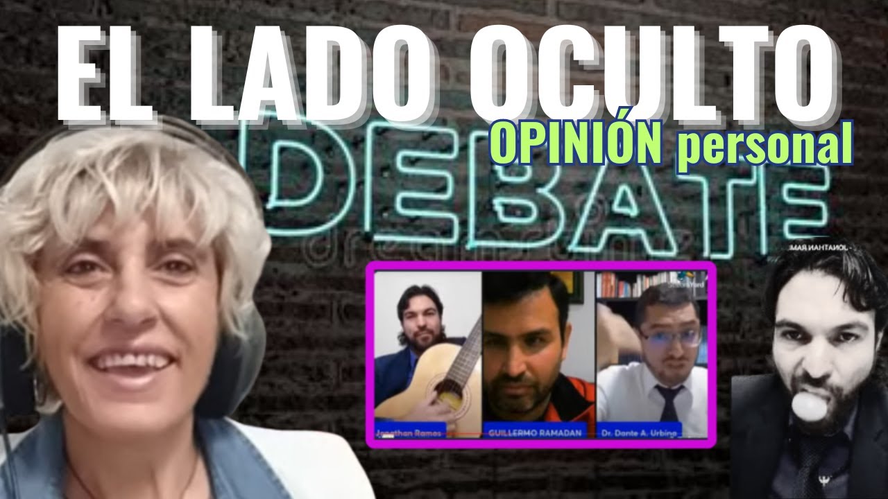 Lo que NADIE TE CUENTA : el LADO OSCURO del DEBATE Urbina vs Ramos