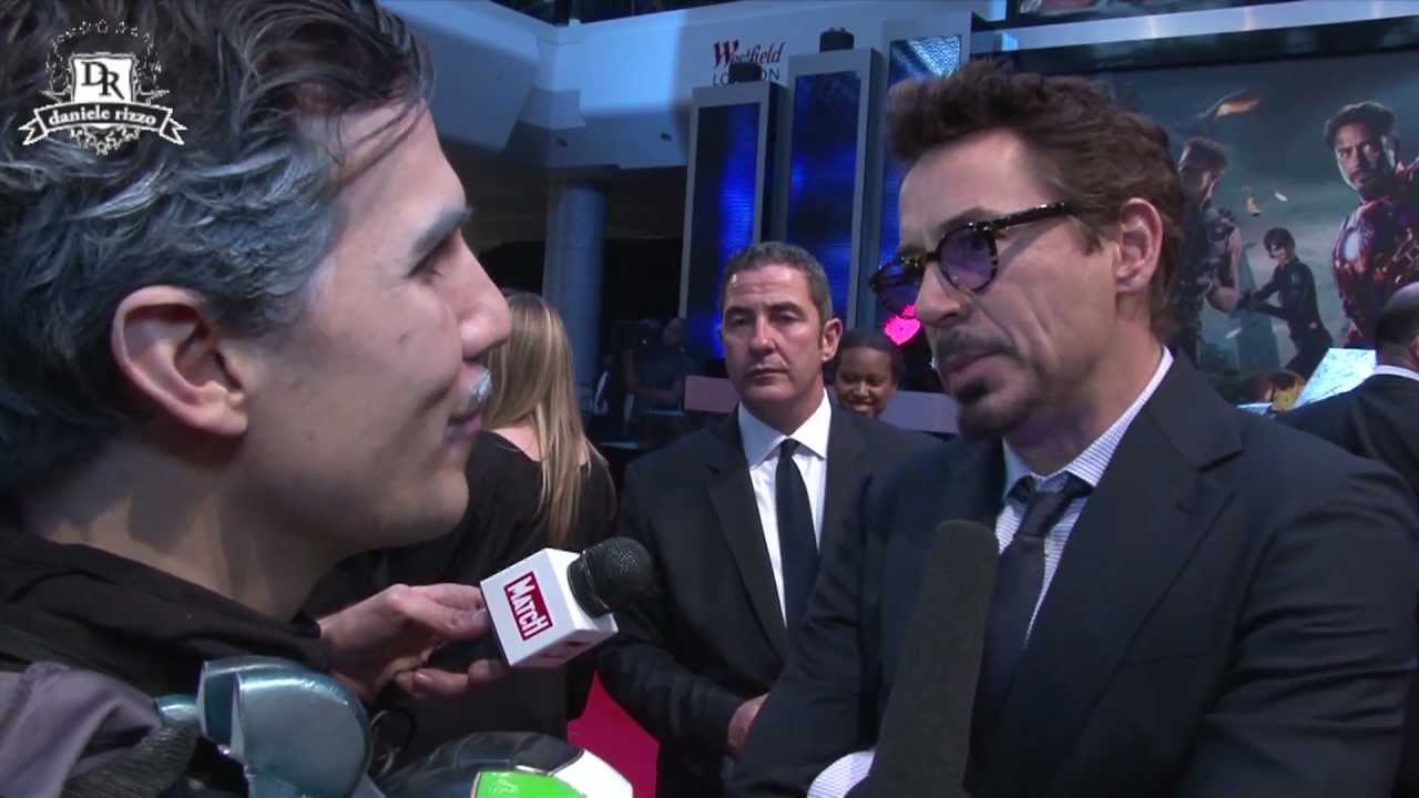 AVENGERS on RED CARPET meet IRON ITALIAN