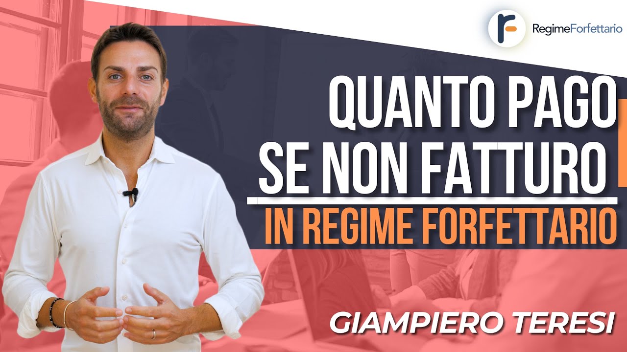 Quanto pago se non fatturo NULLA in Regime Forfettario?