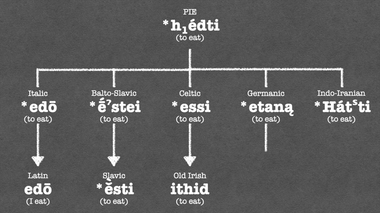 Indo-European Languages Comparison: Verbs