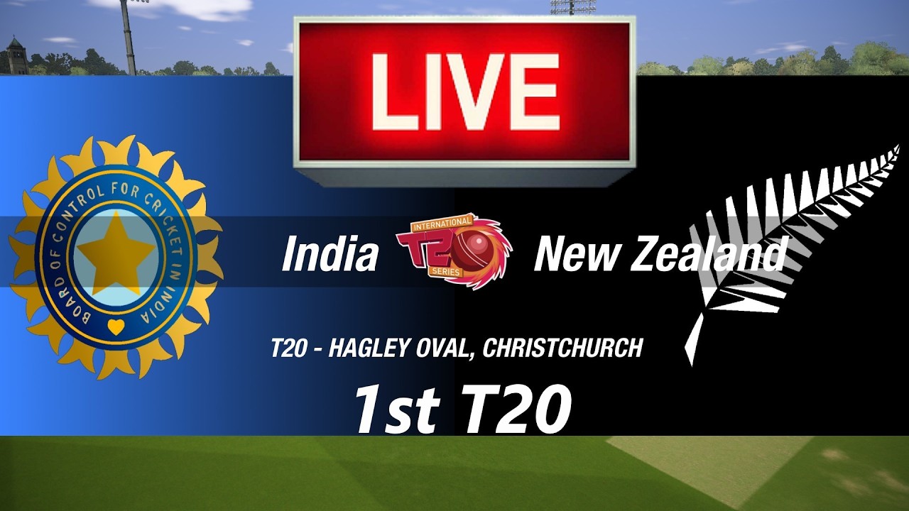 🛑Hindi🛑LIVE- INDIA vs NEW ZEALAND, 1st T20🛑NZ vs IND 2026🛑CRICKET 26 GAMEPLAY🛑LIVE MATCH STREAMING🏏