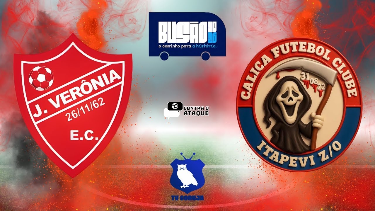🔴 AO VIVO - JD. VERÔNIA E.C. x CALICA F.C. - COPA DO BUSÃO - RODADA 2