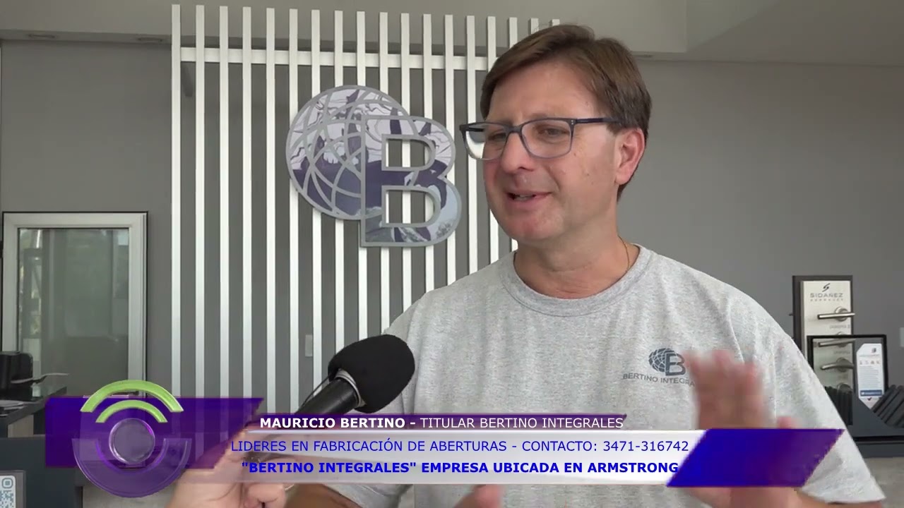 NOTA BERTINO FABRICA LIDER EN ABERTURAS DE ALUMINIO